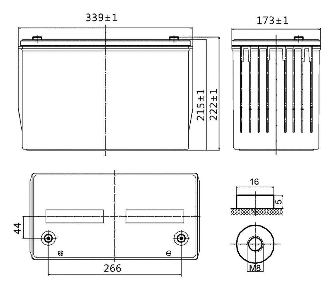 ESC-100-12-FR-dimensional-drawing-transparent
