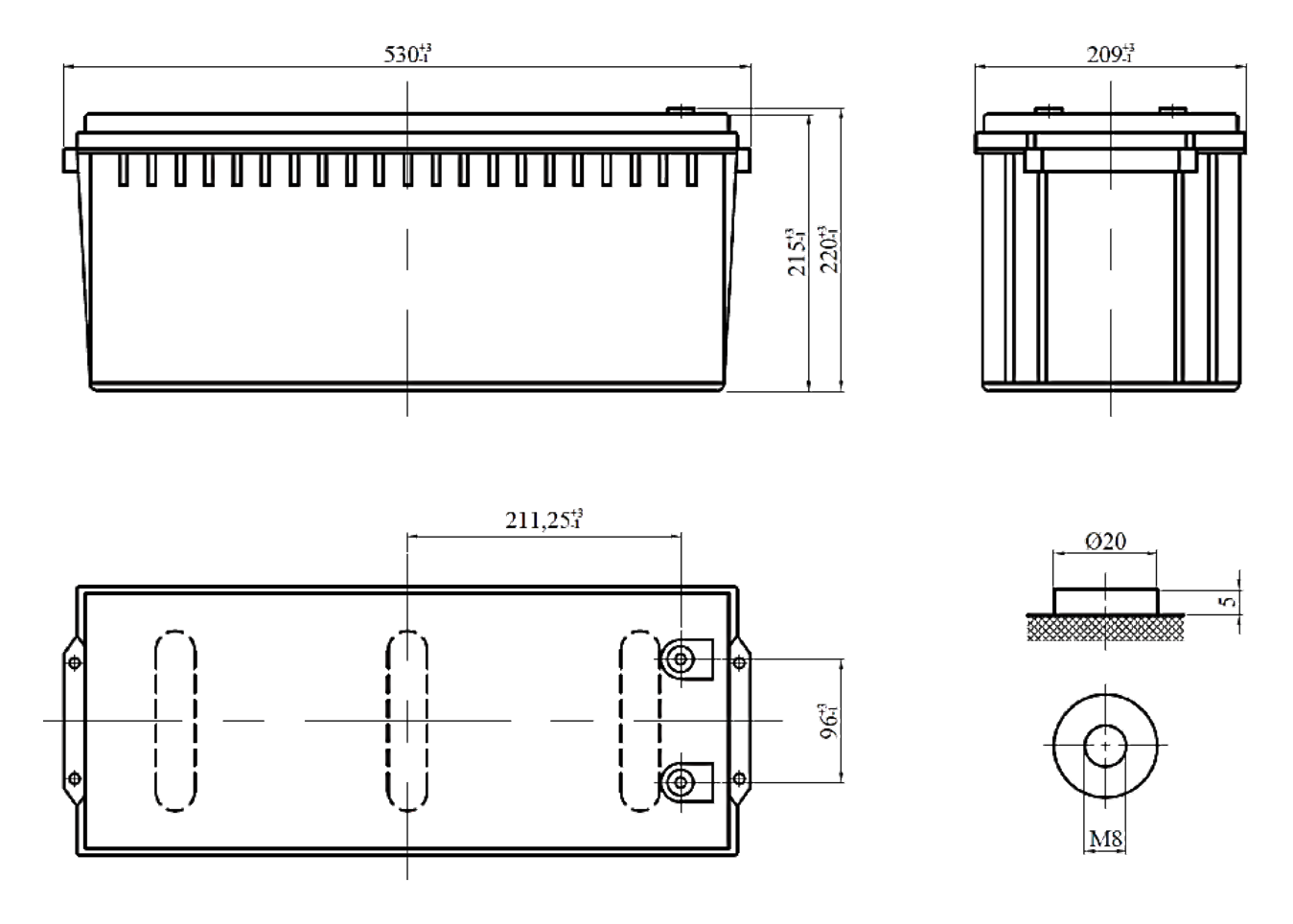ESH-12-710W-FR-dimensional-drawing-transparent